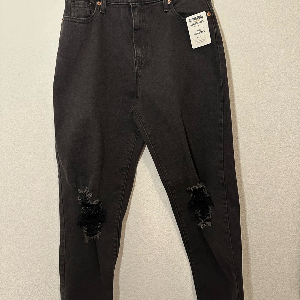 Levi’s Mom Jeans, 26x26 Black Jeans